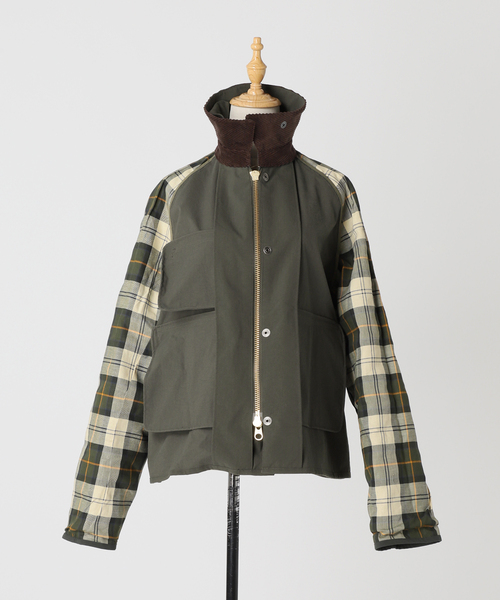 Barbour(バブアー)の「別注【Barbour/バブアー】OS SPEY SMU(その他アウター・レディース・カーキ/ベージュ/ホワイト・LARGE/MEDIUM)」の17枚目の写真