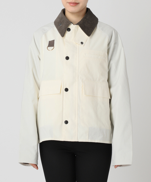 Barbour(バブアー)の「別注【Barbour/バブアー】OS SPEY SMU(その他アウター・レディース・カーキ/ベージュ/ホワイト・LARGE/MEDIUM)」の8枚目の写真