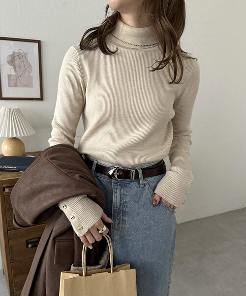 DISCOAT（ディスコート）の「プランプバックルレザーベルト（ベルト・レディース・ブラック/キャメル/ダークブラウン・FREE）」の15枚目の写真