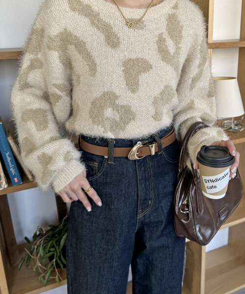 DISCOAT（ディスコート）の「プランプバックルレザーベルト（ベルト・レディース・ブラック/キャメル/ダークブラウン・FREE）」の18枚目の写真