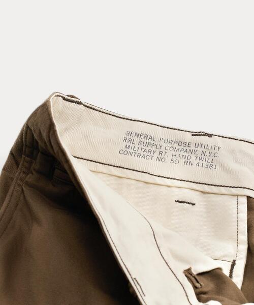 RRL(ダブル アール エル)の「ツイル フィールド パンツ(その他パンツ・メンズ・ブラウン系・34/32/33/32/32/32/32/30/31/30/30/30/29/30/28/30/40/32/38/32/36/32)」の9枚目の写真