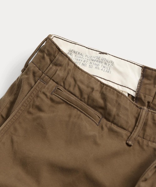 RRL(ダブル アール エル)の「ツイル フィールド パンツ(その他パンツ・メンズ・ブラウン系・34/32/33/32/32/32/32/30/31/30/30/30/29/30/28/30/40/32/38/32/36/32)」の2枚目の写真