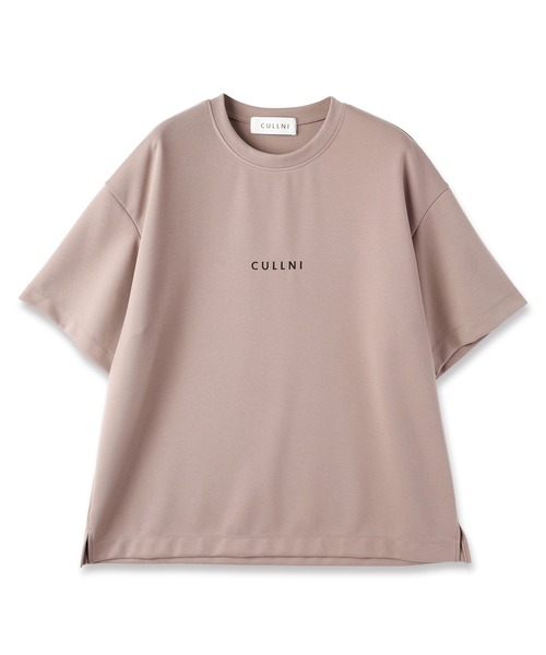 CULLNI（クルニ）の「CULLNI Logo Embroidery Ponte Rome Pullover（Tシャツ/カットソー・メンズ・アッシュブラウン/ブラック/ベージュ/ホワイト/グリーン・0/1/2）」の16枚目の写真