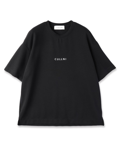 CULLNI（クルニ）の「CULLNI Logo Embroidery Ponte Rome Pullover（Tシャツ/カットソー・メンズ・アッシュブラウン/ブラック/ベージュ/ホワイト/グリーン・0/1/2）」の19枚目の写真