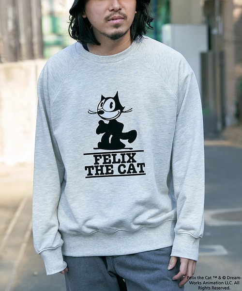 CASTELBAJAC FELIX THE CAT トレーナー　長袖　スウェット THE FELiX トレーナー スウェット 「0」「FELIX CAT