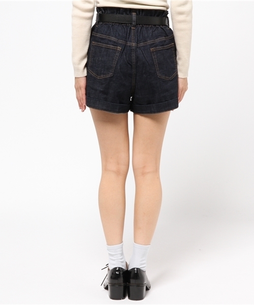 one after another NICE CLAUP（ワンアフターアナザーナイスクラップ）の「【ar12月号掲載 ナイスクラップ】コール天ハイウェストショートパンツ（その他パンツ・レディース・アイボリー/キャメル/カーキ/インディゴブルー・FREE）」の7枚目の写真