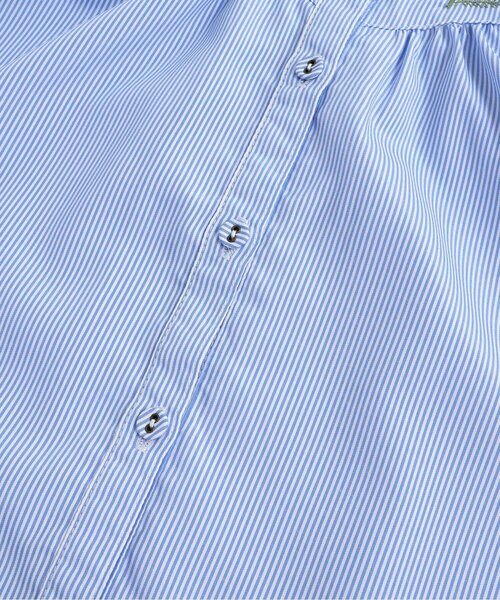 Seraph（セラフ）の「【リンク/ジュニア対応】mimosa刺しゅうワンピース（ワンピース・キッズ・サックスブルー/アイボリー・140/130/120/110/100/90/80）」の5枚目の写真