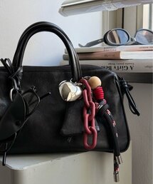 ear PAPILLONNER（イアパピヨネ）の「《インフルエンサーuchida企画》ハート付きロープストラップ/バッグチャーム（チャーム）」