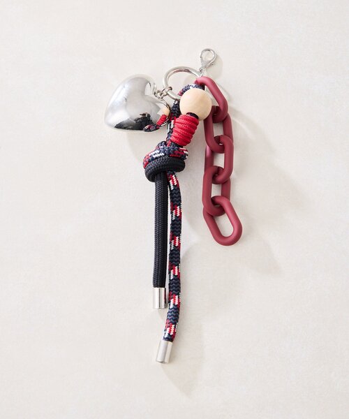 セール】《インフルエンサーuchida企画》ハート付きロープストラップ