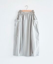 claskaクラスカDO ナイロン コクーンスカート ダークグレー ata skirt 1. / ナイロン コクーンスカート（スカート）｜ata