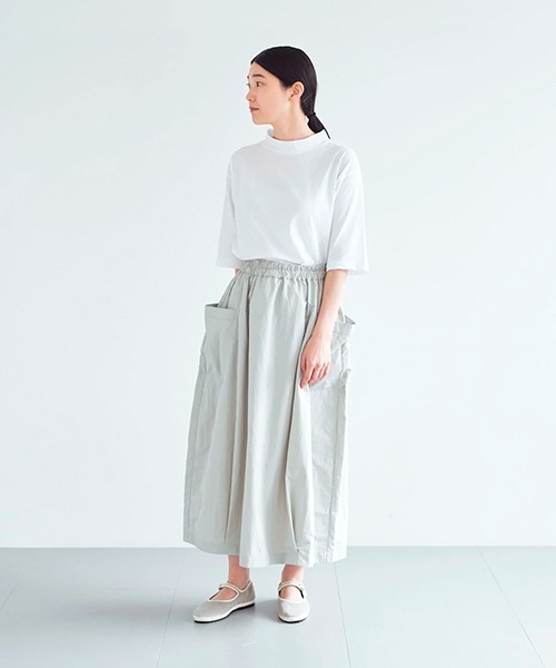 ata skirt 1. / ナイロンコクーンスカートclaska&doクラスカ ata skirt 1. / ナイロン コクーンスカート（スカート）｜ata