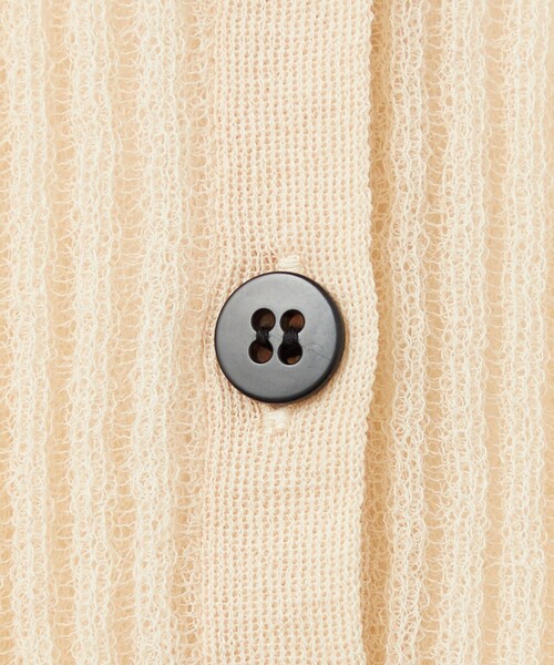 EMMEL REFINES（エメルリファインズ）の「＜EMMEL REFINES＞EM リブジャカード シアー カーディガン（カーディガン/ボレロ・レディース・ライトブルー/ライム/ピンク/ベージュ・FREE）」の17枚目の写真