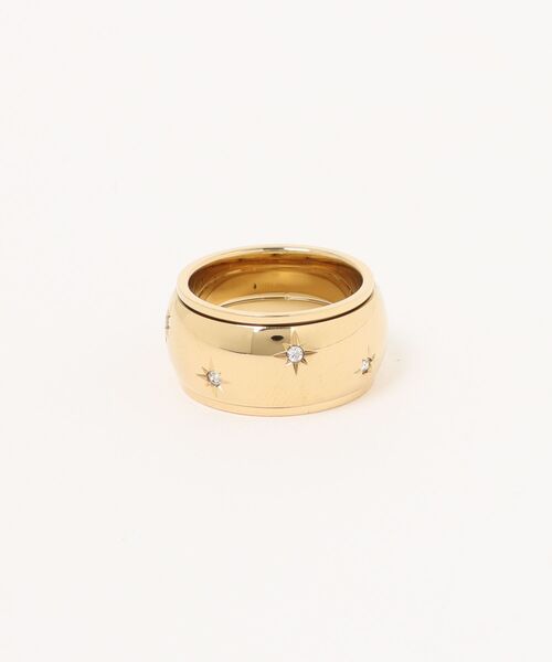 FOSSIL(フォッシル)の「フォッシル アクセサリー レディース 指輪 ゴールド JF04835710(リング・レディース・GOLD・6/9/5/7/8)」の1枚目の写真