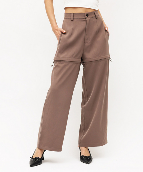 SPIRALGIRL（スパイラルガール）の「マルチウェイレッグウォーマーパンツ（その他パンツ・レディース・ブラウン/グレー/ブラック/ブルー・FREE）」の16枚目の写真