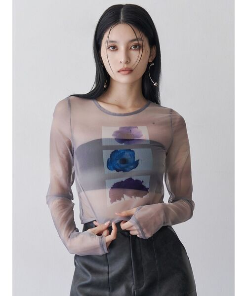 新品 タグ付き プリ・ムール  Pa-Nu カットソー トップス 新品タグ付き プリ・ムール Pa-Nu カットソー トップス