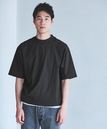 green label relaxing | WONDER CLOTH クルーネック 半袖 Tシャツ -ストレッチ・接触冷感・吸水速乾-(Tシャツ/カットソー)