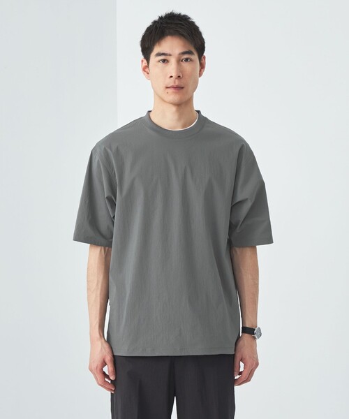 WONDER CLOTH クルーネック 半袖 Tシャツ -ストレッチ・接触冷感 WONDER CLOTH クルーネック 半袖 Tシャツ -ストレッチ・接触冷感