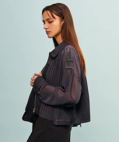 AULA AILA別注】DENIM COMBINATION BLOUSON（ブルゾン）｜SOFFITTO