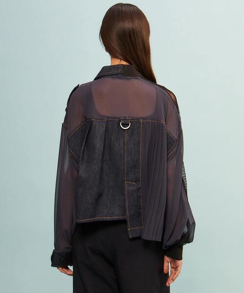 AULA AILA別注】DENIM COMBINATION BLOUSON（ブルゾン）｜SOFFITTO