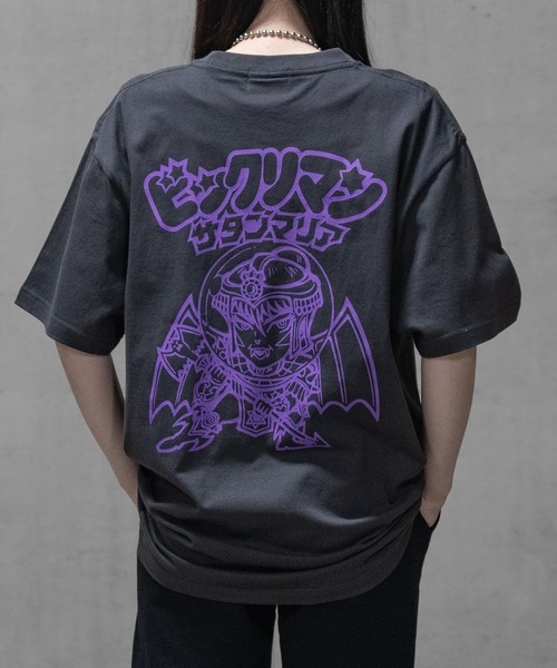 JOHN'S CLOSET(ジョンズクローゼット)の「【NV】ビックリマン モノトーン キャラクターイラスト パックTシャツ ブラックゼウス/サタンマリア/十字架天使(Tシャツ/カットソー・メンズ・ブラック系3/ブラック系2/ホワイト系3/ホワイト系2/ホワイト系1・LARGE/MEDIUM/X-LARGE)」の20枚目の写真