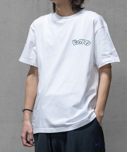 JOHN'S CLOSET(ジョンズクローゼット)の「【NV】ビックリマン モノトーン キャラクターイラスト パックTシャツ ブラックゼウス/サタンマリア/十字架天使(Tシャツ/カットソー・メンズ・ブラック系3/ブラック系2/ホワイト系3/ホワイト系2/ホワイト系1・LARGE/MEDIUM/X-LARGE)」の12枚目の写真
