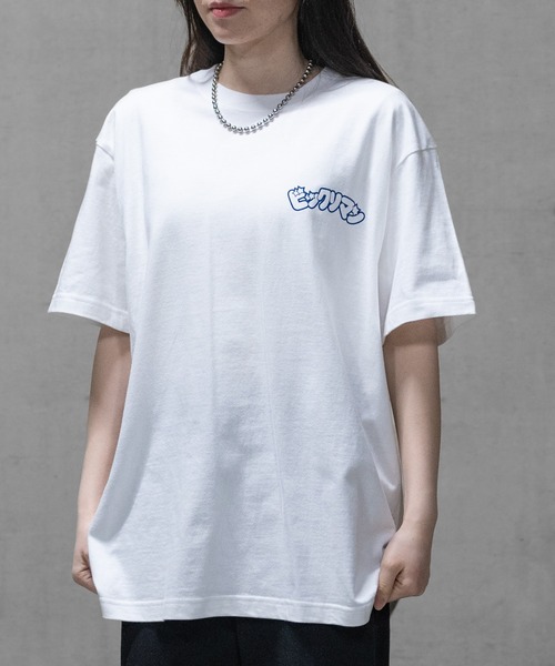 JOHN'S CLOSET(ジョンズクローゼット)の「【NV】ビックリマン モノトーン キャラクターイラスト パックTシャツ ブラックゼウス/サタンマリア/十字架天使(Tシャツ/カットソー・メンズ・ブラック系3/ブラック系2/ホワイト系3/ホワイト系2/ホワイト系1・LARGE/MEDIUM/X-LARGE)」の9枚目の写真