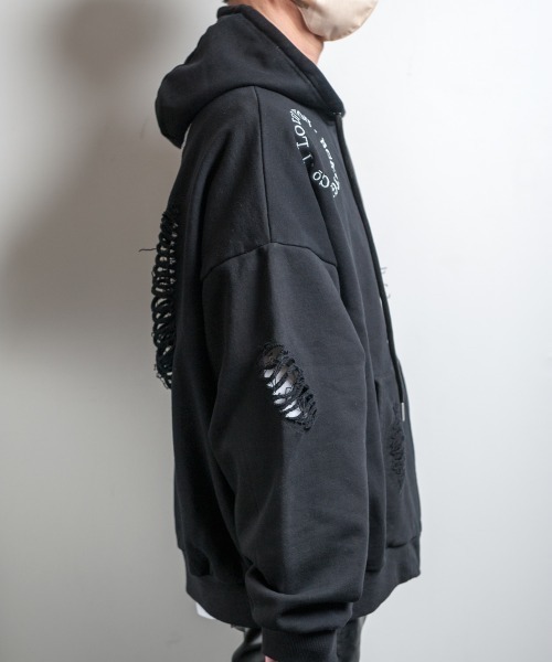  Host パーカー　フーディー WISH FOR EVER × ONCILY 】HEART COLLAB FULL-ZIP HOODIE/ハート