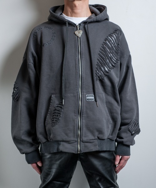 DESTROY HOODIE - PENTAGRAM(デストロイフーディー ペンタグラム