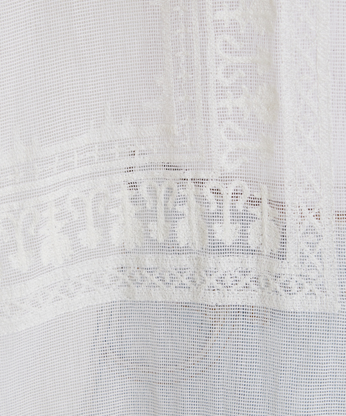 NOMINE(ノミネ)の「【WEB限定】コットネット 刺繍シャツ(シャツ/ブラウス・レディース・オフホワイト/ブラック・フリー)」の10枚目の写真