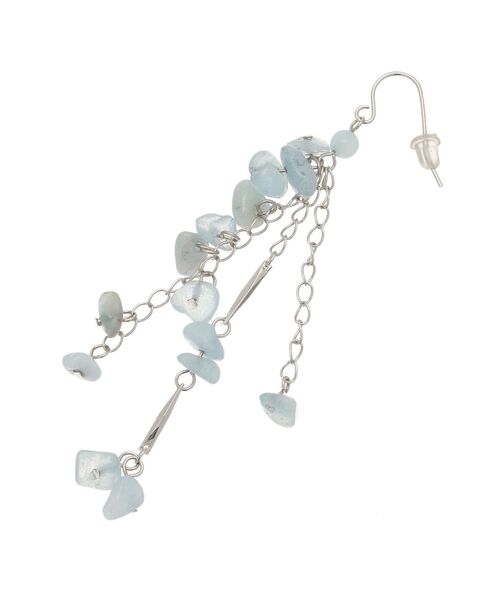 MERCURYDUO（マーキュリーデュオ）の「天然石ピアス（ピアス（両耳用）・レディース・ピンク/ブルー・FREE）」の8枚目の写真