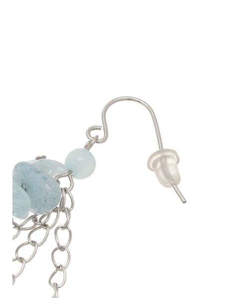 MERCURYDUO（マーキュリーデュオ）の「天然石ピアス（ピアス（両耳用）・レディース・ピンク/ブルー・FREE）」の5枚目の写真