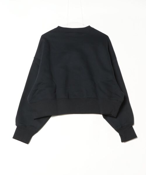 NIKE(ナイキ)の「NIKE WMNS STYLES FLEECE L/S CREW OOS DQ5762(スウェット・メンズ・ブラック/ホワイト/ピンク・S)」の16枚目の写真