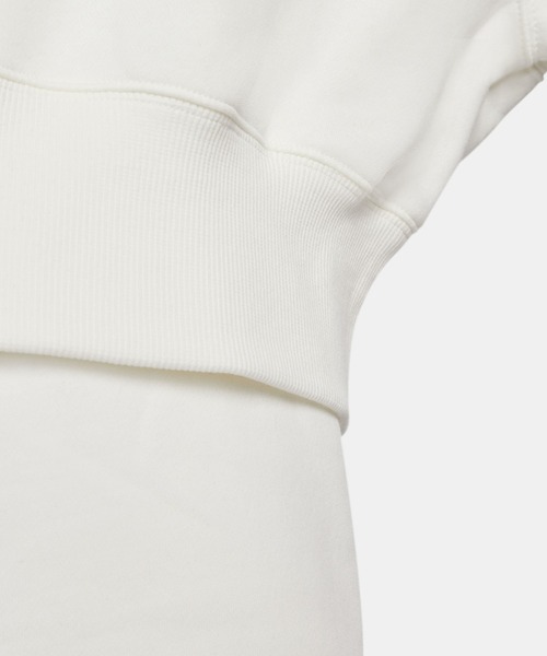 NIKE(ナイキ)の「NIKE WMNS STYLES FLEECE L/S CREW OOS DQ5762(スウェット・メンズ・ブラック/ホワイト/ピンク・S)」の7枚目の写真