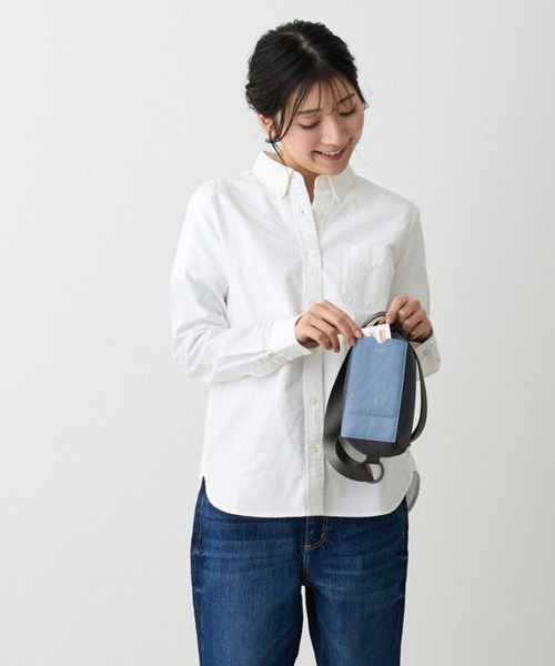 ROOTOTE(ルートート)の「ルートート / スマホショルダー ミニバッグ 洗濯可 SC.ベビールー.Wafer-B(ショルダーバッグ・レディース・ネイビー/ブラック/グレー・FREE)」の5枚目の写真