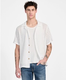 Guess | SS Liam Jacquard Knit Shirt 半袖シャツ(シャツ/ブラウス)