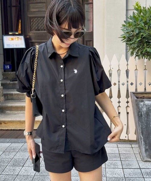 cherryオーダーページ セール】GeeRA別注【U.S. POLO ASSN.】ボリューム袖シャツ