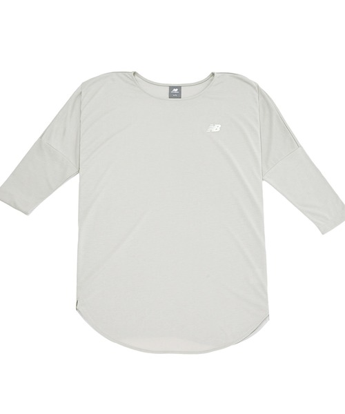 NEW BALANCE(ニューバランス)の「パフォーマンスリラックスフィットTシャツ(Tシャツ/カットソー・レディース・ライトカーキ/ライトブルー/スモークピンク・SMALL/MEDIUM/LARGE/X-LARGE)」の22枚目の写真