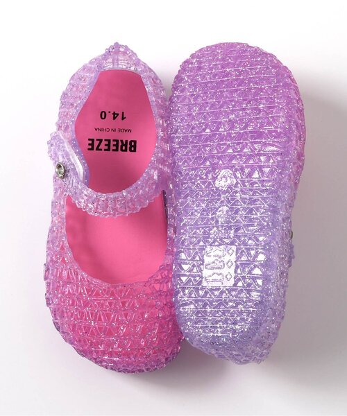 BREEZE（ブリーズ）の「ジェリーパンプス（サンダル・キッズ・サックスブルー/シルバー/ピンク・14/15 /16/17/18/19）」の15枚目の写真