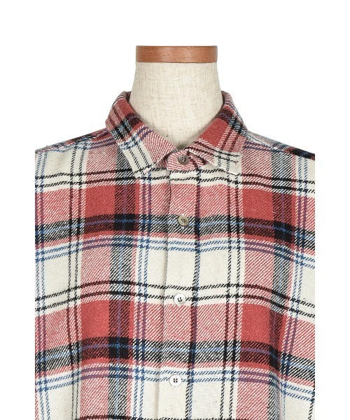 KEITA MARUYAMA（ケイタマルヤマ）の「KABUKI SH（Tシャツ/カットソー・レディース・サックスブルー系/レッド・MEDIUM/SMALL）」の6枚目の写真