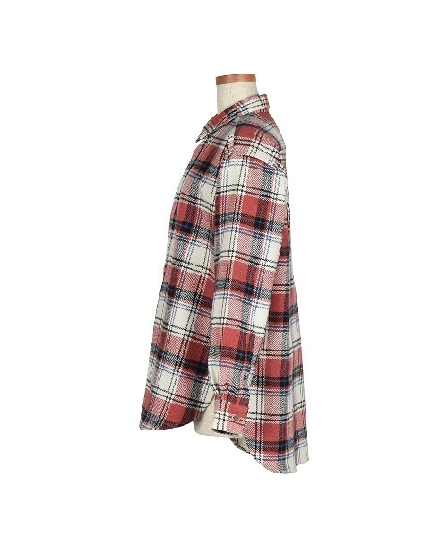 KEITA MARUYAMA（ケイタマルヤマ）の「KABUKI SH（Tシャツ/カットソー・レディース・サックスブルー系/レッド・MEDIUM/SMALL）」の7枚目の写真