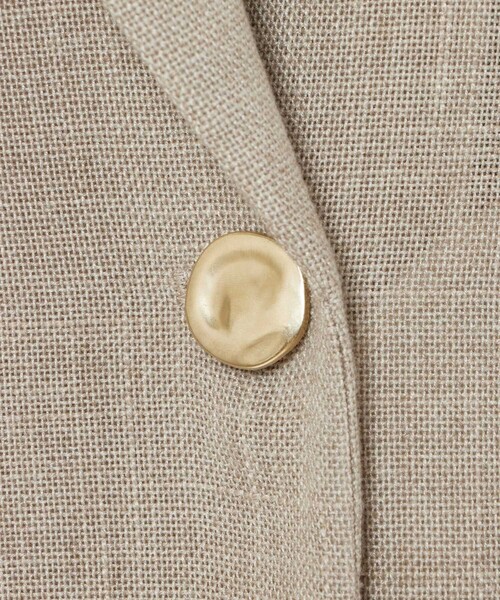 セットアップ対応商品】カラミリネンライクフレンチスリーブ