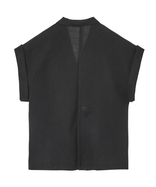 セットアップ対応商品】カラミリネンライクフレンチスリーブ