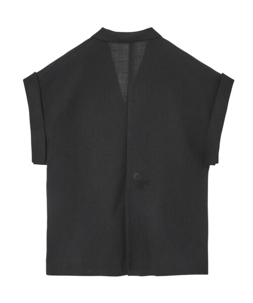 セットアップ対応商品】カラミリネンライクフレンチスリーブ