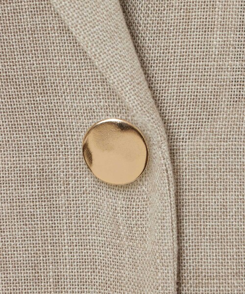 セットアップ対応商品】カラミリネンライクフレンチスリーブ