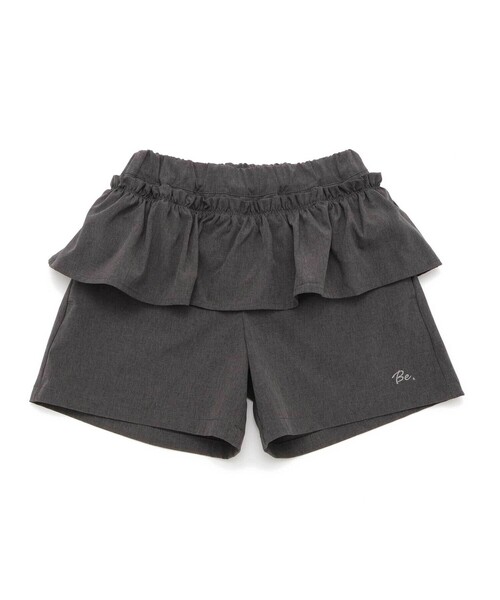 BeBe（ベベ）の「シャンブレーペプラムフリルショートパンツ(90~160cm)（その他パンツ・キッズ・ベージュ/グレー・120cm/150cm/130cm/140cm/110cm）」の8枚目の写真