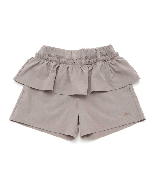 BeBe（ベベ）の「シャンブレーペプラムフリルショートパンツ(90~160cm)（その他パンツ・キッズ・ベージュ/グレー・120cm/150cm/130cm/140cm/110cm）」の10枚目の写真