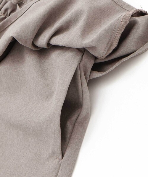 BeBe（ベベ）の「シャンブレーペプラムフリルショートパンツ(90~160cm)（その他パンツ・キッズ・ベージュ/グレー・120cm/150cm/130cm/140cm/110cm）」の15枚目の写真