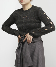 Firsthand | Firsthand/ファーストハンド アイレットラメニット(ニット/セーター)