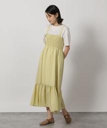 LAKOLE | 2WAYシャーリングワンピース / 327683(ワンピース)