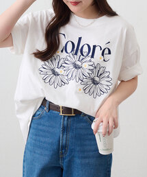 お花シリーズBIGTシャツ